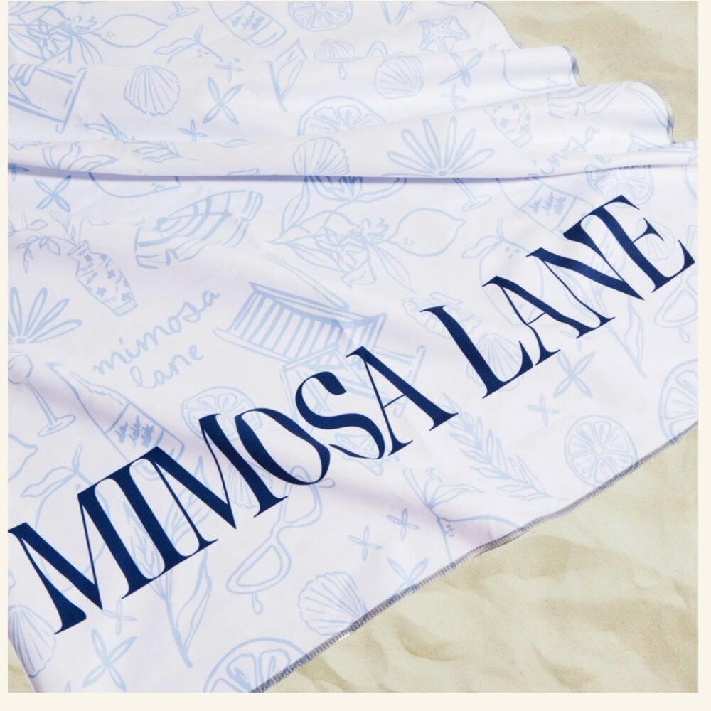 NWOT Mimosa Lane - Quick Dry Sand Proof Beach Towel